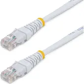 StarTech.com Startech Molded Cat 5e UTP Patch Cable - Patchkabel - RJ-45 (han) til RJ-45 (han) - 15 m - UTP - CAT 5e - formet - hvid