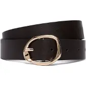 Tommy Hilfiger Bælte 'Sculpted Buckle' brun