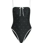 Karl Lagerfeld Badedragt sort / hvid