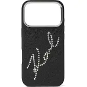 Karl Lagerfeld Smartphone-etui ' SIGANTURE IPHONE 17 PRO-MAX ' sort