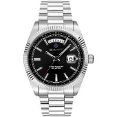 Gant Herreur G189001 Fairfax Sort/Stål Ø41 mm