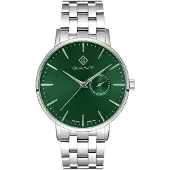 Gant Herreur G105026 Park Hill Iii Grøn/Stål Ø41.5 mm