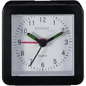 Technoline Modell SC, Quartz alarmur, Firkant, Sort, Analog, 69 mm, 69 mm