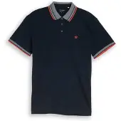 Tom Tailor Bluser & t-shirts mørkeblå / grå / rød