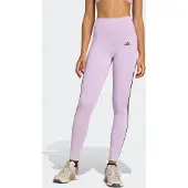 Adidas Dame Optime 3 striber leggings Powder Plum