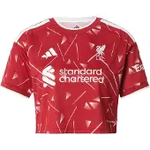Adidas Liverpool Fc 26/27 Crop Hjem Dame-t-shirt Med Korte ærmer