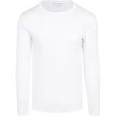 Garage Basic T-shirt langæret Hvid åle