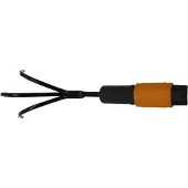 Fiskars QuikFit, Håndkultivator, Rustfrit stål, Sort, Plast