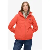 Superdry Superdrytil kvinder. W5011986A Essential Jacket orange (L), Casual, Polyester, Koralfarvet