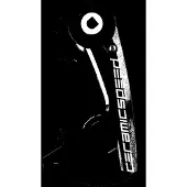 Ceramicspeed OSPW RS ALPHA for SRAM Force E1/Rival E1 Silver TEAM Logo - Cykeltilbehør