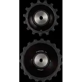 Ceramicspeed OS Pulleys AlphaDisc 15/19 Black - Cykeltilbehør