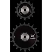 Ceramicspeed OS Pulleys AlphaDisc 14/20 Silver - Cykeltilbehør