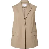 Pieces Vest 'PCRosa' brokade