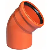 Magnaplast Bøjning PVC Ø250x15 gr.