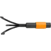 Fiskars 1000685, Håndkultivator, Stål, Sort, Orange, 330 mm