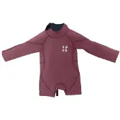 Zion Cub Springsuit 1.5 Mm Langærmet Shorty-våddragt Med Lynlås Bagpå Til Junior