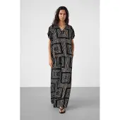 Soaked in luxury Bluse sort / hvid