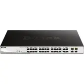 D-Link Poe 10/100/1000 Smart Switch 24 Porte