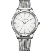 Citizen Dameur EM1220-82A Elegance Hvid/Stål Ø34 mm