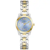 GUESS Dameur GW0927L3 Veda Blå/Gul guldtonet stål Ø28 mm