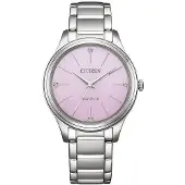 Citizen Dameur EM1220-58X Elegance Rosa/Stål Ø34 mm
