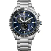 Citizen Herreur AT2569-80L Eco-Drive Blå/Stål Ø43 mm