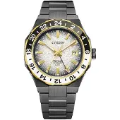 Citizen Herreur NB6035-55H Series 8 Gmt Sølvfarvet/Stål Ø41 mm
