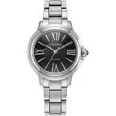 Citizen Dameur EM1160-58E L Sort/Stål Ø30.25 mm