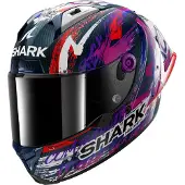 Shark Aeron Gp Fim Racing #1 Replica Zarco Signature Fullface-hjelm