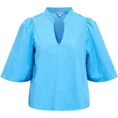 Object Øjehul V-udskæring Bluse