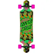 Santa Cruz Mandala Hand 9.0 X 36 Drop Thru Cruiser Skateboard