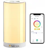 Meross Smart Wifi-bordlampe Med Led-stemningslys