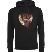 Mister tee Sweatshirt 'Hail The King' brun / rustbrun / orange / sort