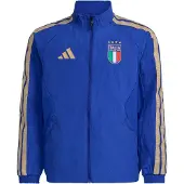 Adidas Italien Træningsjakke Anthem - Blå Børn - , størrelse 176 cm