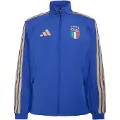 Adidas Italien Jakke Anthem - Blå - , størrelse X-Large
