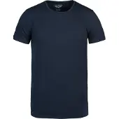 PME Legend Basic T-shirt rund hals marineblå 2-pak Blå Mørkeblå måle