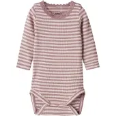 Name it Body l/æ - Rib - Viskose - NbfKardia - Lotus - - 50 - Body L/Æ