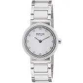 Bering Dameur 10725-754 Ceramic Hvid/Stål Ø25 mm