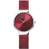 Bering Dameur 15531-303 Max Rene Rød/Stål Ø31 mm