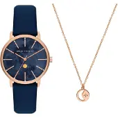 Armani Exchange Dameur AX7149SET Lola Blå/Læder Ø36 mm