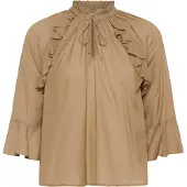 Kaffe Bluse 'Flora' beige