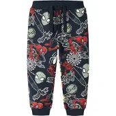 Name it Bukser 'NMMJacco Spider' navy / gul / rød / hvid