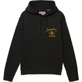 Superdry Superdrytil mænd. M2014485A Tokyo Narrative Loose Hood sweatshirt med hætte sort (S), Casual, Bomuld