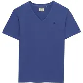 Superdry Classic Cotton Linen Vee Kortærmet V-hals T-shirt