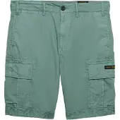 Superdry Superdrytil mænd. M7110485A Ripstop Light Cargo Bermuda shorts grøn (34), Casual, Bomuld