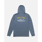 Salty Crew Overnight Hood Sunshirt Langærmet Rash Guard
