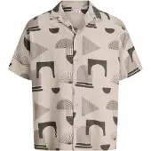 Jack & Jones Abstract Print Kortærmet Skjorte