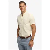 Superdry Preppy Oxford Kortærmet Skjorte
