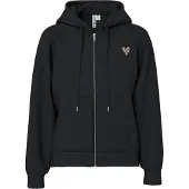 Pieces Sweatjakke 'PCCHILLI' champagne / sort