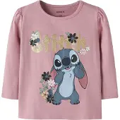 Name it Bluser & t-shirts 'NMFJina Stitch' safir / opal / guld / lysviolet